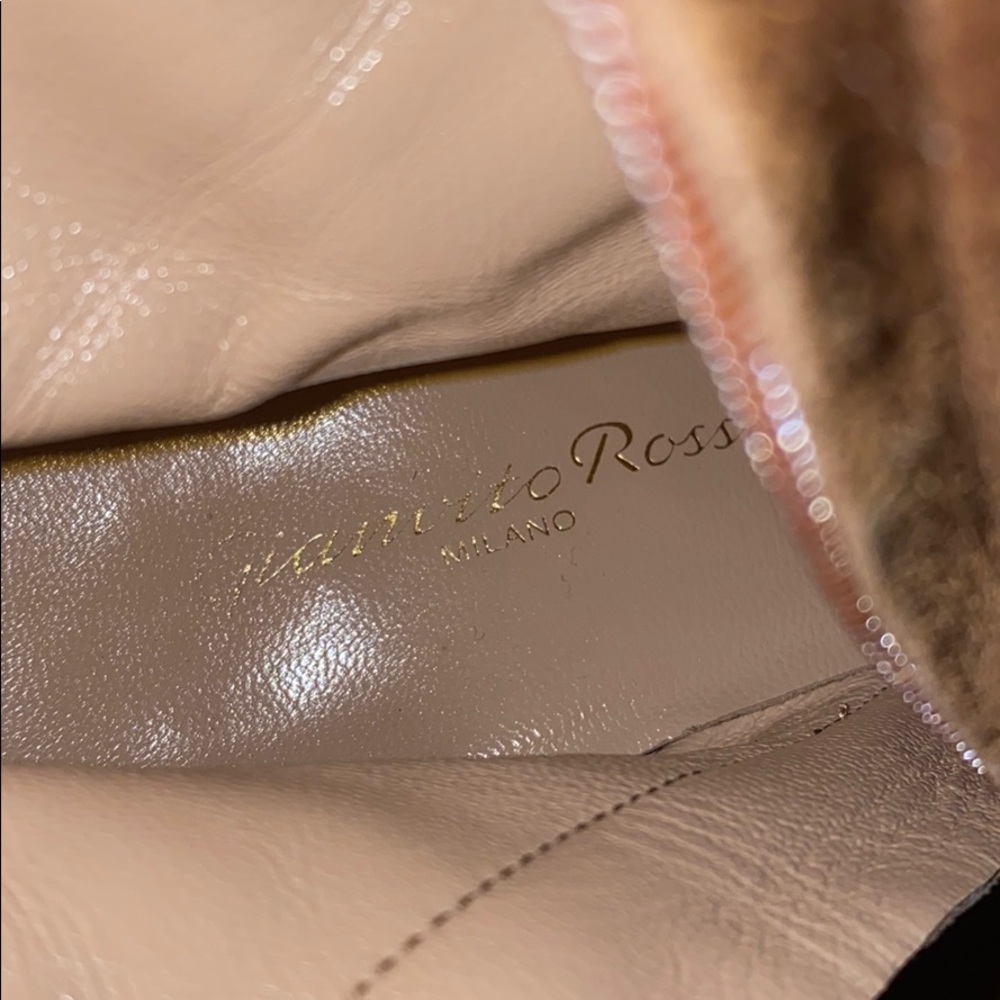 Gianvito Rossi Temple Brown Suede Platform Boots - Picture 8 of 11